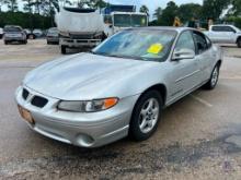 2001 Pontiac Grand Prix Passenger Car, VIN # 1G2WK52J41F218789