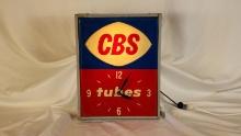 Original CBS Lighted Clock
