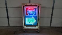 Original Pepsi Neon Tin Sign