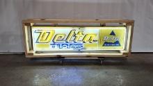 Original Delta Tin Neon Sign