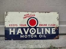 Original Havoline Tin Sign