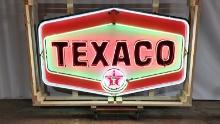 Original Texaco Porcelain Neon Sign