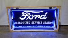 Original FORD Porcelain Neon Sign