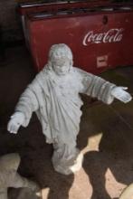 Concrete Jesus Statue