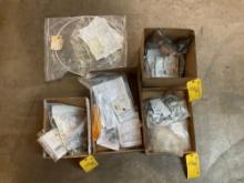 BOXES OF CABLES & AVIONICS REPAIR INVENTORY