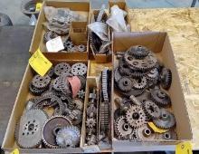 BOXES OF ENGINE GEARS