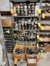SHELVES OF CONTINENTAL & LYCOMING PISTONS (DOES NOT INCLUDE SHELVING)