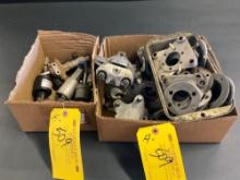 BOXES OF CALIPERS, MOUNTING BRACKETS, MASTER CYLINDERS, ETC