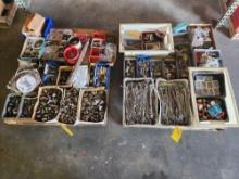 PALLETS OF CLAMPS & MISC HARDWARE