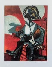 Picasso BUCKLED SHOE MAN Estate Signed Limited Edition Giclee