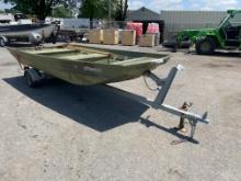 1996 EZ Loader Boat Trailer And Boat