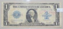Series 1923 $1 Silver Certificate (writing).