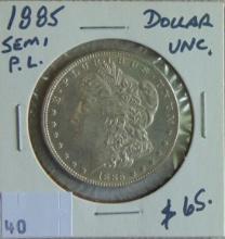 1885 Morgan Dollar Proof-Like.