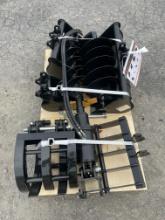 New AGT 12EX-ATA Skid Lot Of Mini Attachments