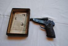 Sheridan "Knockabout" Model D single shot .22 with box, must have Permit to Purchase or Permit to Ca