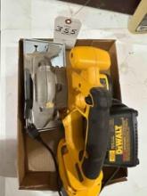 DeWalt saw and charger
