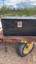 Steel black toolbox