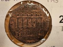 CONDER TOKEN! 1793 Yorkshire-Huddersfield half penny
