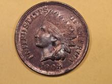 Uncirculated 1908 Indian Cent