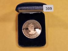 Gem Proof Deep Cameo 1977 Queen Elizabeth coin
