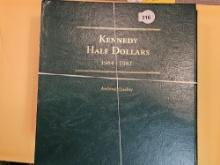 Two nice, empty, Kennedy half Dollar Albums