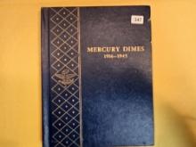 Near Complete Mercury Silver Dime Collection