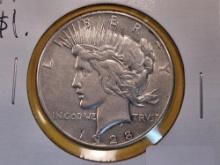 ** KEY DATE ** 1928 Peace Dollar