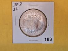 GEM Brilliant Uncirculated 2012 American Silver Eagle
