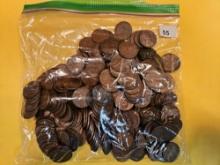 TWO pounds of Wheat cents