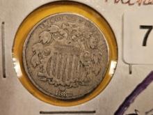 1882 Shield Nickel