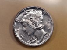 * GEM PROOF 1942 Mercury Dime