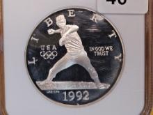 NGC 1992-S Olympics Commemorative Silver Dollar