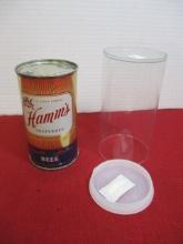 Hamm's Advertising Flat Top Beer Can