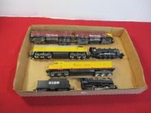 Mixed HO Scale Engines-Lot of 5 plus Tenders