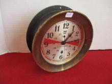 Seth Thomas Brass Maritime Clock