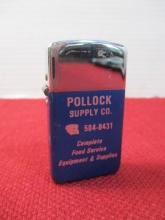 Park Pollock Supply Co. Advertising Lighter