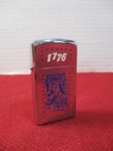 Zippo 1776 Patriotic advertising Slim Lighter