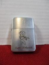 Zippo "Happy Hotpoint" Advertising Vintage Lighter