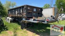 2000 Benlee Roll-Off Tri-Axle Trailer & Container