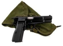 Argentine DGFM FN Browning Hi-Power 9mm Pistol