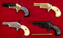 Butler Associates Derringer 4 Pcs Set BP Pistols