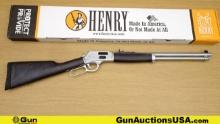 HENRY H012GCAW .45 COLT UNFIRED Rifle. Excellent. 19 3/8" Barrel. Lever Action This lever-action rif