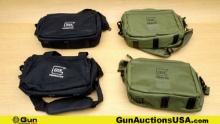 Glock Range Bags. Like New. Lot of 4; Glock Perfection Multi-Pistol and Accessory Range Bags.. (7095