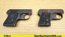 EMGE .22 Cal Starter Pistols . Good condition, Normal Handling Marks, Scattered Spotting and/or Pitt
