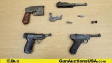 Pistol Replicas. Good Condition. Lot of 3. WWII Replica Pistols.. (70595) (GSCM60)