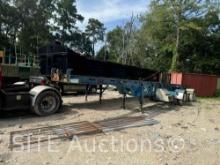 1999 Environmental Service Products T/A Roll Off Trailer