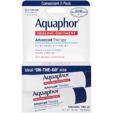 Aquaphor Advanced Therapy Healing Ointment, 2 Tubes, 0.35 Oz (10 G) Each
