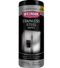Weiman 12 Oz. Stainless Steel Cleaner Wipes