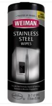 12 Oz. Stainless Steel Cleaner Wipes, 30 Count