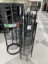 Black Display Racks